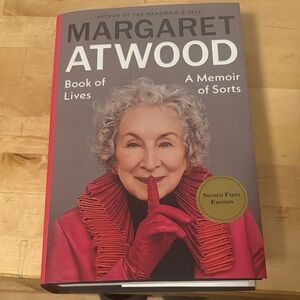 Margaret Atwood — Book of Lives Hardcover signed first edition